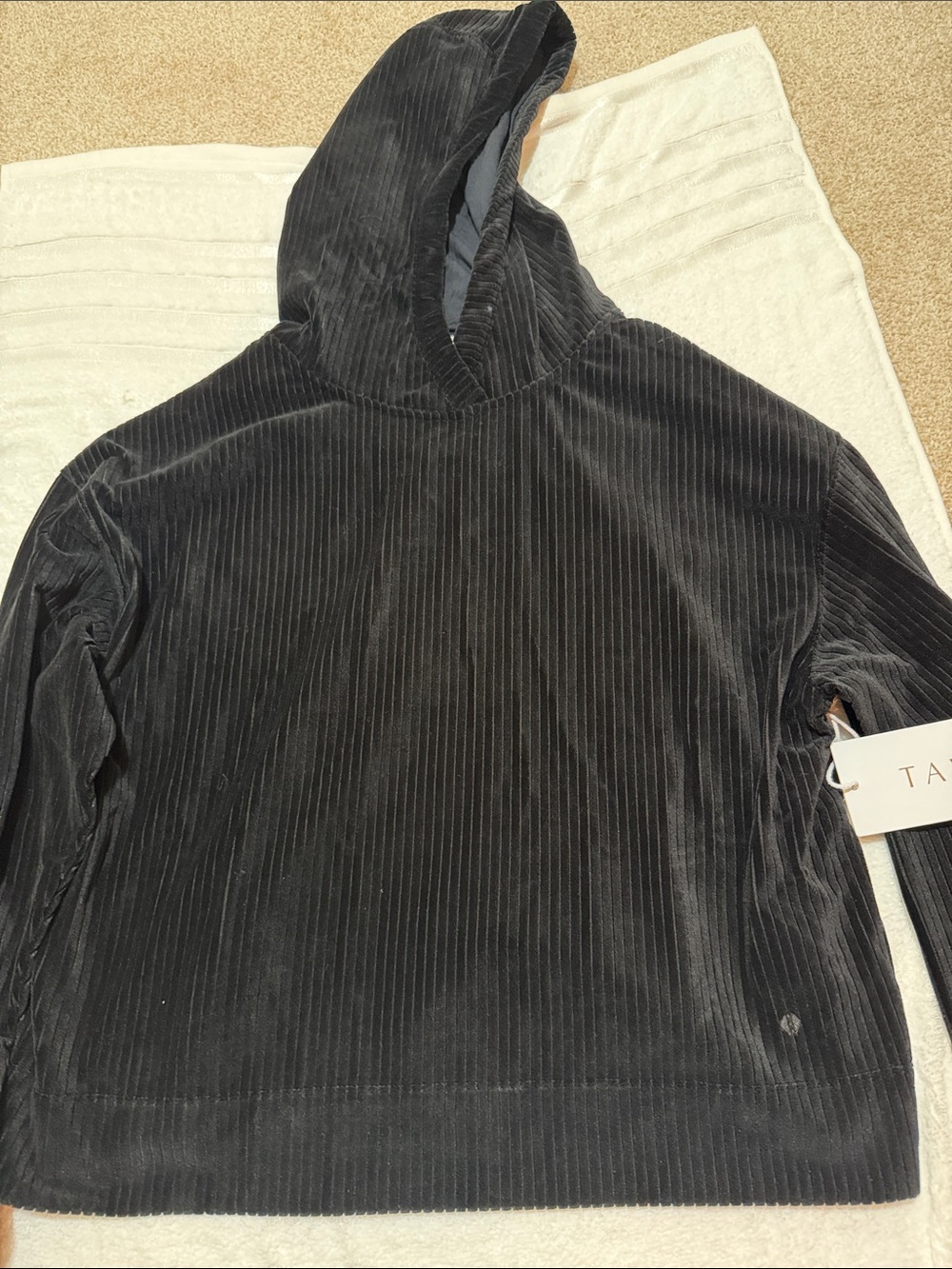 Tavi Active Brushed Rib Pullover Hoodie